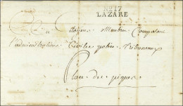 N° 17 / LAZARE (S N° 9637) Sur Lettre Avec Texte Daté Du 2 Vendémiaire An 3. - TB / SUP. - R. - 1701-1800: Precursors XVIII