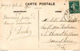 NÂ°2814 Z -cachet Ã  Date -Gasny 1911-Eure- - Manual Postmarks