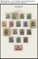 SAMMLUNGEN, LOTS O, 1920-35, Sammlung Saarland Mit Einigen Besseren Werten, Unterschiedliche Erhaltung, Besichtigen! - Collections, Lots & Series