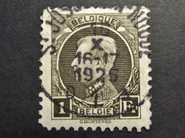 Belgie Belgique - 1922 -  Montenez - OPB/COB  N° 214 -  1 F  Obl. Saint Josse Ten Noode - 1925 - 1921-1925 Petit Montenez