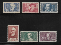 FRANCE  (  FR2 -  370 )   1938  N° YVERT ET TELLIER   N°  380/385    N** - Unused Stamps