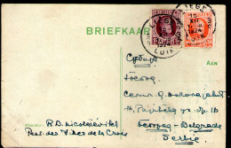 BELGIUM Belgiue 1924, Post Card,cancel:Liege,15.12.1924 To Belgrade Serbia,as Scan - Covers & Documents