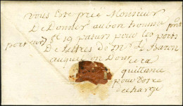 Lettre Avec Texte Daté De Lille 1729. Au Verso, Rare Mention '' 19 Patars Pour Le Port De Lettres ''. - TB. - R. - Ohne Zuordnung