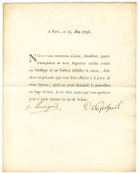 Document Imprimé Daté De Paris Le 15 Mai 1746, Signé De Gerfeuil, Intendant Général Des Postes. - TB. - R. - Ohne Zuordnung