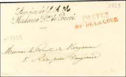 Franchise Service De S.A.R. / Madame Dsse De Berri, Sur Lettre Avec Texte Daté De Paris Le 24 Février 1829. - TB. - Ohne Zuordnung