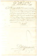Document Daté De Versailles Le 20 Décembre 1703 Signé Louis Et Phelypeaux. - TB. - R. - Unclassified