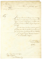 Lettre Datée De Paris Le 2 Juin 1812, Signée Du Directeur Général Des Postes. - TB. - Ohne Zuordnung