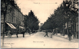 70 VESOUL - Un Coin De La Rue De La Gare  - Vesoul