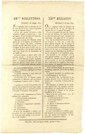 BULLETIN MILITAIRE. - Other & Unclassified