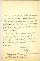 DUMAS Alexandre Père (1802-1870), écrivain Et Homme De Théâtre. - Autres & Non Classés