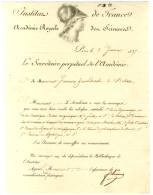 FLOURENS Pierre (1794-1867), Médecin, Député, De L'Académie Française. - Autres & Non Classés