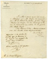 MAILLÉ DE LA TOUR-LANDRY Charles De (1770-1837), Gentilhomme De La Chambre De Monsieur. - Other & Unclassified