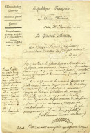 MENOU Jacques-François De Boussay, Comte De (1750-1810), Général De La Révolution Et De L'Empire. - Autres & Non Classés