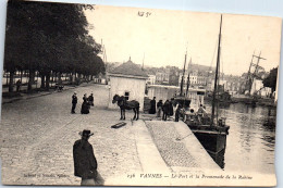 56 VANNES - Le Port Et La Promenade De La Rabine  - Vannes