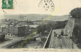 29.  BREST .  La Rade . Vue Prise Du Cours Dajot . - Brest