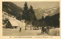 38.  SAINT PIERRE DE CHARTREUSE . Le Vallon De Perquelin . CPA Animée . - Sonstige & Ohne Zuordnung