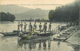 38.  GRENOBLE .  Bords De L'Isère . Exercices De Bateaux Par Le 4e Régiment Du Génie . - Grenoble