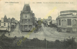 35.  DINARD .  Rue De La Pionnière Et Boulevard Des Falaises . - Dinard