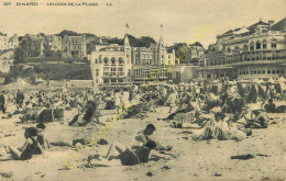 35.  DINARD .  Un Coin De La Plage .  CPA Animée . - Dinard