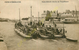 35.  SAINT MALO .  Sortie De Torpilleurs . - Saint Malo