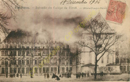 33.  BORDEAUX . Incendie Du Collège De TIvoli . - Bordeaux