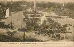 75.  Apothéose De La Vistoire  14 Juillet 1919 . Les Ecossais Défielent Place De La Concorde .  PARIS .  - Sonstige & Ohne Zuordnung