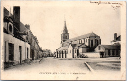 45 OUZOUER SUR LOIRE - La Grande Rue Carrefour Et L'eglise  - Ouzouer Sur Loire