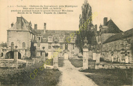 24.  Château De SAUVEBOEUF . Près De MONTIGNAC . - Autres & Non Classés