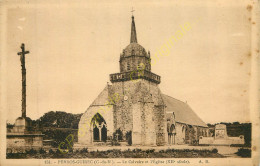 22.  PERROS GUIREC .  Le Calvaire Et L'Eglise . - Perros-Guirec