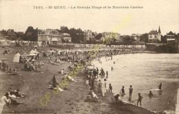 22.  SAINT QUAY .  La Grande Plage Et Le Nouveau Casino . - Saint-Quay-Portrieux