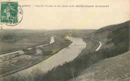 58. CLAMECY .  Vue De L'Yonne Et Du Canal Prise Des MOntagnes De Sembert . - Clamecy