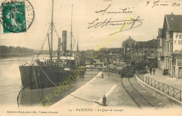 64.   BAYONNE .  Le Quai De Lesseps . - Bayonne