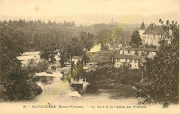 64.  SAUVETERRE . Le Gave Et La Chaine Des Pyrénées . - Sauveterre De Bearn