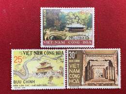 Stamps Vietnam South (Historical Sites- 5/1/1975 ) -GOOD Stamps- 1set/3pcs - Vietnam