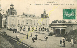 65.  BAGNERES DE BIGORRE .  Le Casino Et Le Théatre De La Nature .  CPA Animée . - Bagneres De Bigorre