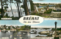 22.  ILE DE BREHAT . CP Multivues . - Ile De Bréhat