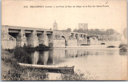 45 BEAUGENCY - Le Pont, La Tour & Clocher Saint Firmin. - Beaugency