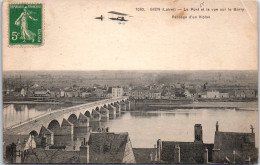 45 GIEN - Le Pont Et Vue Sur Le Berry (avion) - Gien