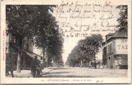 51 SEZANNE - Perspective De L'avenue De La Gare. - Sezanne