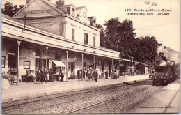77 FONTAINEBLEAU - Interieur De La Gare, Les Quais (train) - Fontainebleau