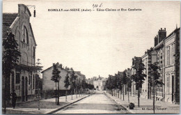 10 ROMILLY SUR SEINE - Eden Cinema Et Rue Gambetta - Autres & Non Classés