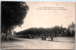 45 FERRIERES EN GATINAIS - La Place Saint Mace Et Les Promenades. - Autres & Non Classés