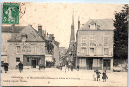 45 PITHIVIERS - La Place Duhamel Et Rue De La Couronne - Pithiviers