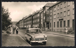 AK Kitzscher /Kr. Borna, Ladenstrasse Mit Sparkasse  - Borna