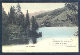 11712 Lac De  Davos - Poème De E. Jaques-Daleroze - Other & Unclassified