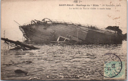 35 SAINT MALO - Naufrage Du HILDA - Une Partie Visible Du Navire - Saint Malo