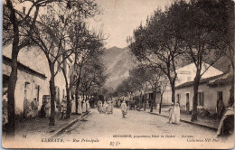 ALGERIE - KERRATA - Rue Principale. - Autres & Non Classés