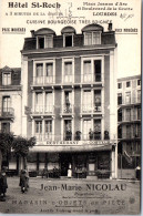 65 LOURDES - Place Jeanne D'arc, Hotel Saint Roch  - Lourdes