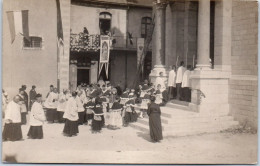 12 MILLAU - CARTE PHOTO - Entree De La Procession (bapteme Des Cloches) - Millau