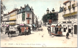 03 VICHY - Rue De Nimes Et Rue Cunin. - Vichy